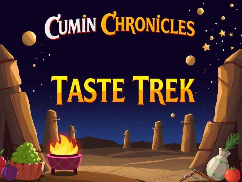 Cumin Chronicles Taste Trek Game Banner
